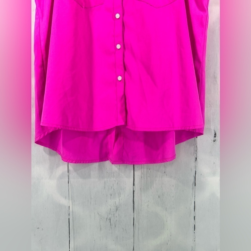 American Eagle Outfitters Sleeveless Tank Womens Button Down Dressy Top Sz S - Picture 7 of 11